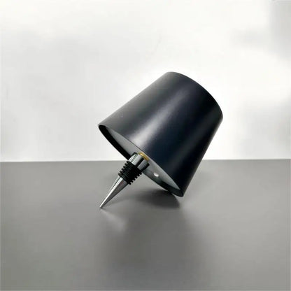 VinoGlow Touch Lamp: Wireless Wine Bottle LED Table Light (USB Rechargeable)